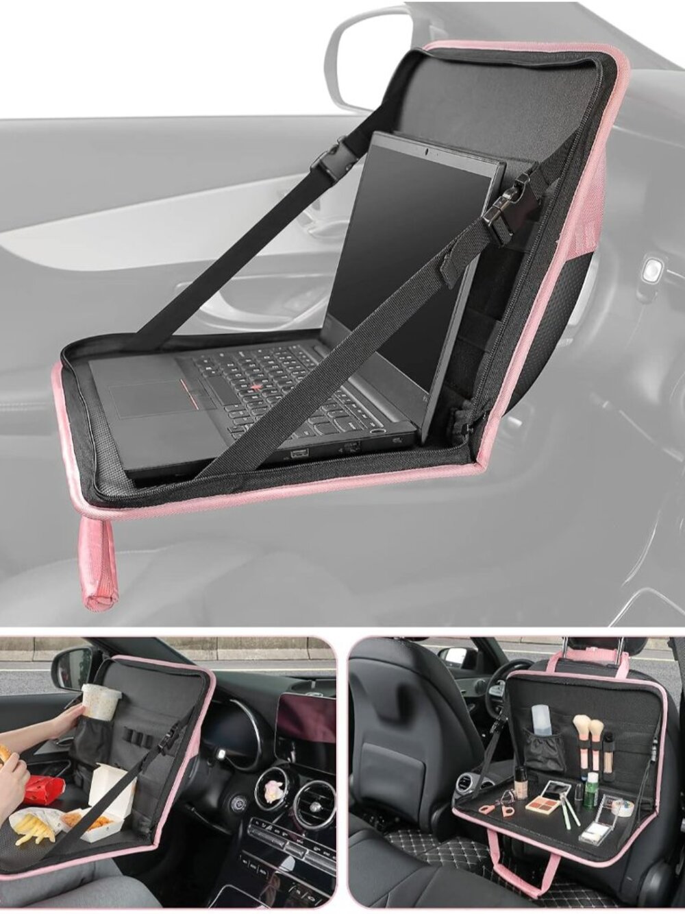 Steering Wheel Tray Car Desk for Parked Work Lunch Use
